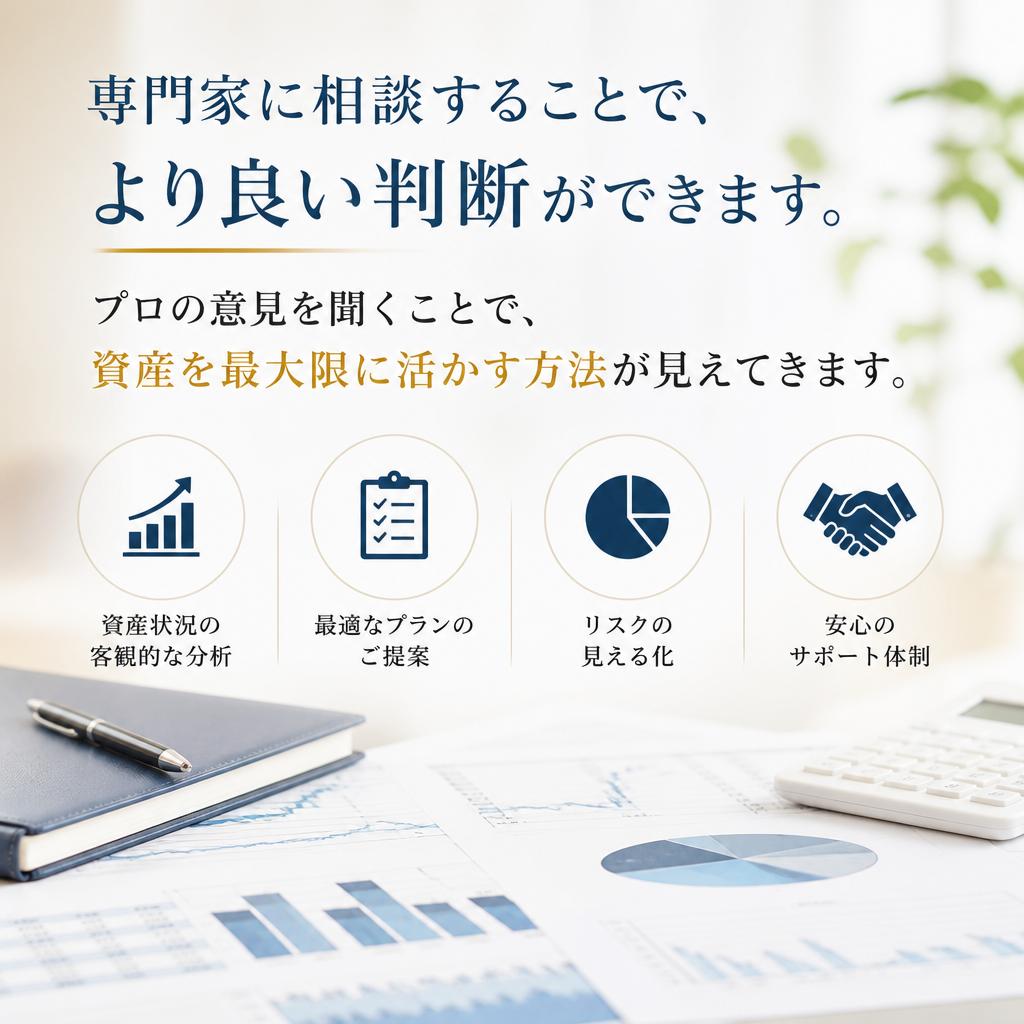 不動産の専門家に相談するメリット