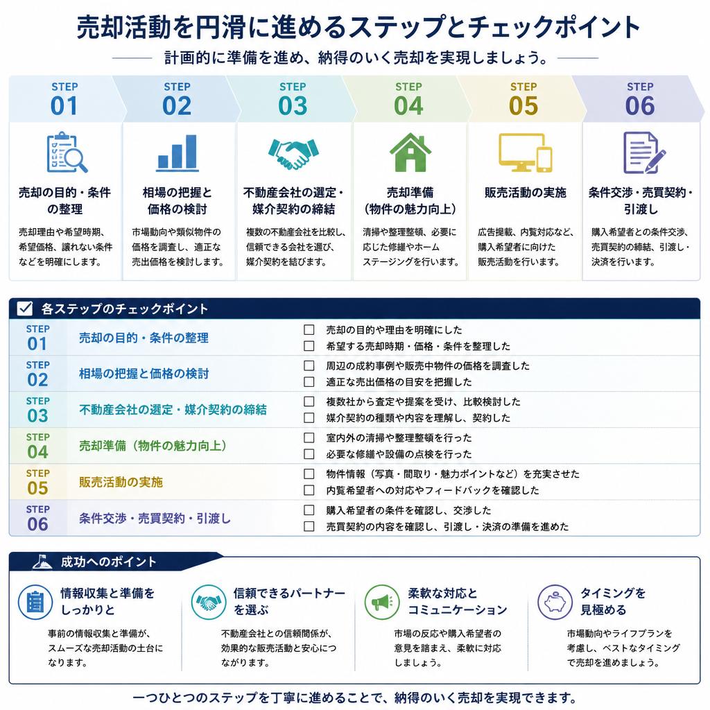 売却活動の進め方