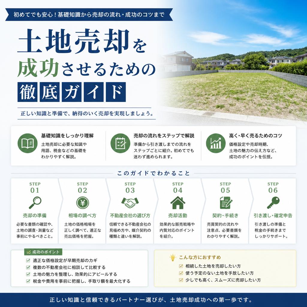 土地売却を成功させるための徹底ガイド