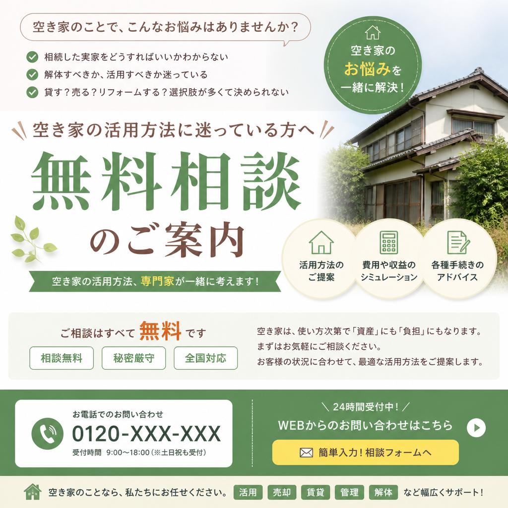 無料相談のご案内