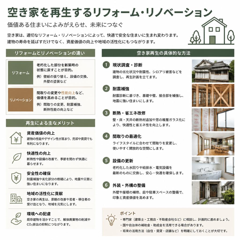 4. リフォームやリノベーションの可能性