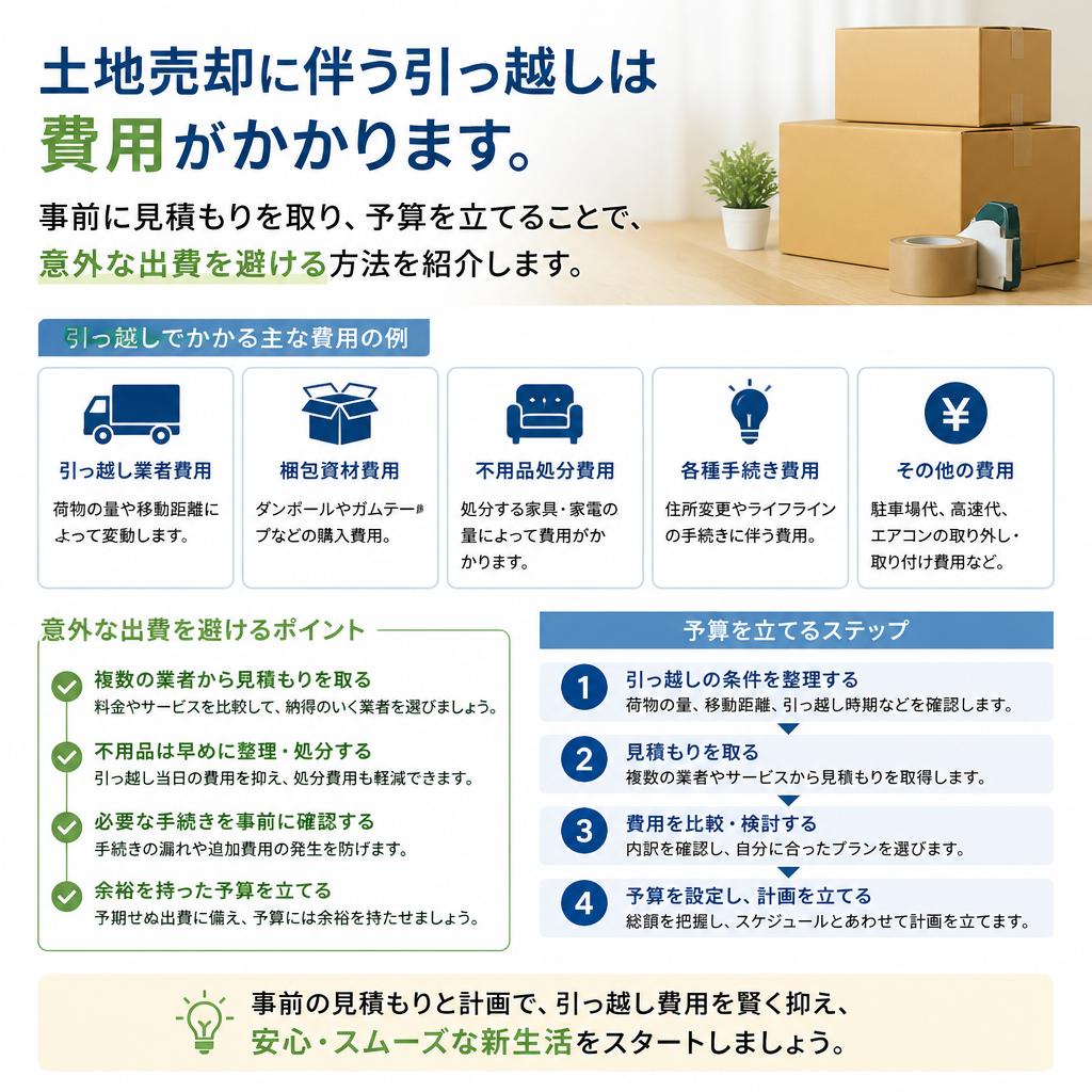 引っ越し費用を考慮する