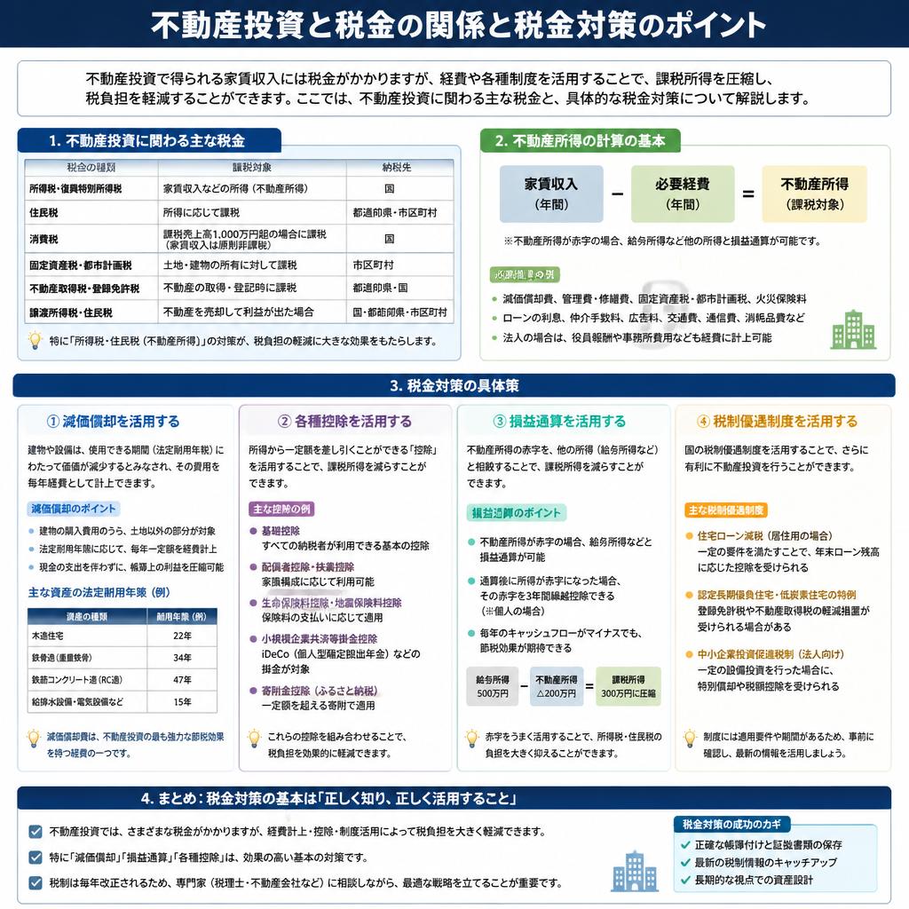 税金対策の重要性