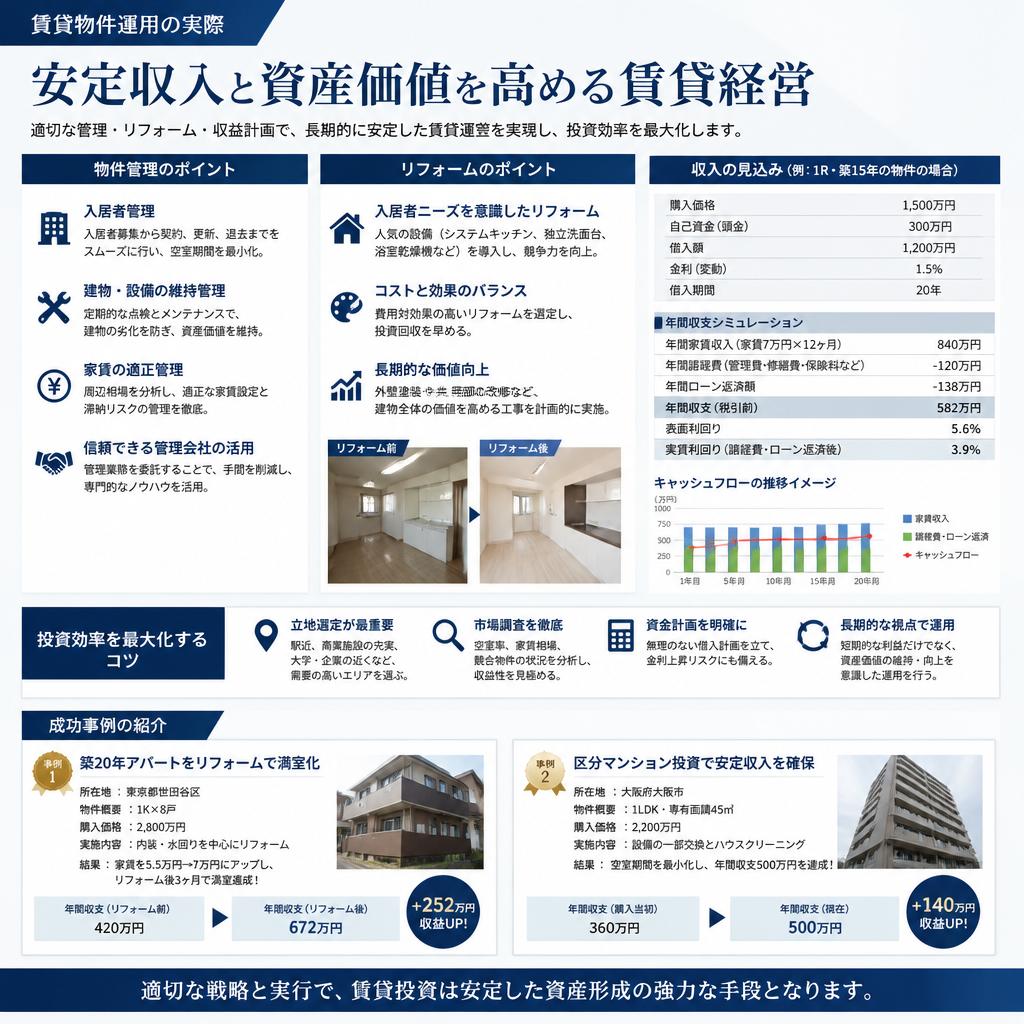 賃貸物件の運用